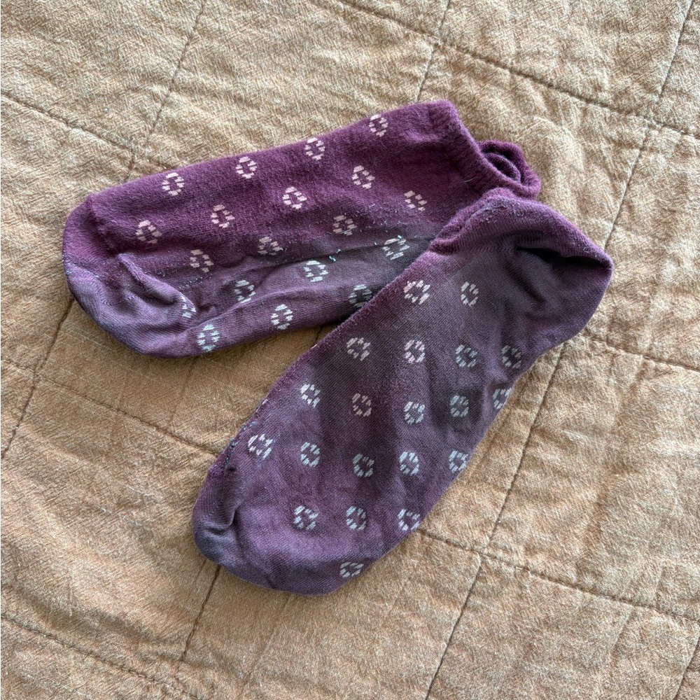 Purple Patterned Women’s Socks